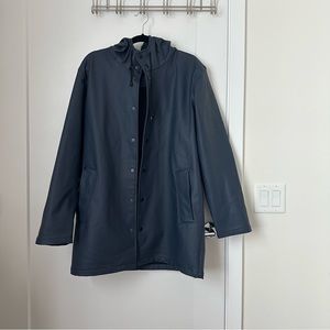 Baxter Woods Navy Trawler Raincoat Size M